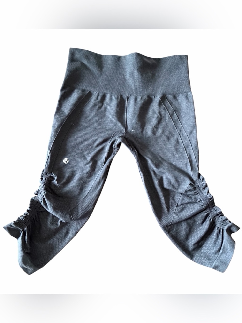 lululemon athletica Cropped Leggings with Side Ruched Detail